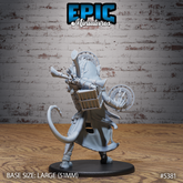 Cat Folk Zombie 3D-printed model